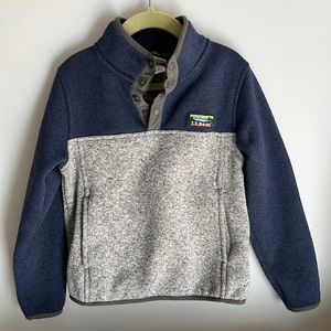 L.L.Bean Sweater Fleece Pullover size 5/6